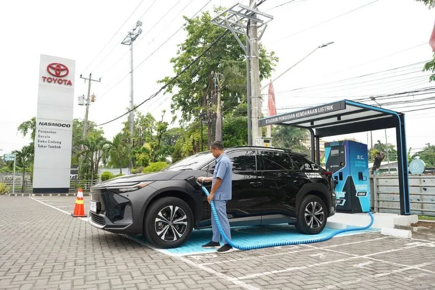Toyota Sudah Meresmikan Fasilitas Pengisian Daya Cepat untuk EV di Yogyakarta & Aceh