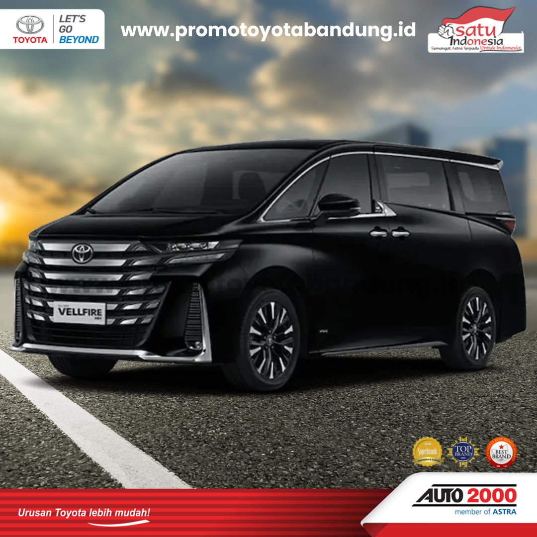 Katalog Hompage Vellfire - Dealer Toyota Bandung