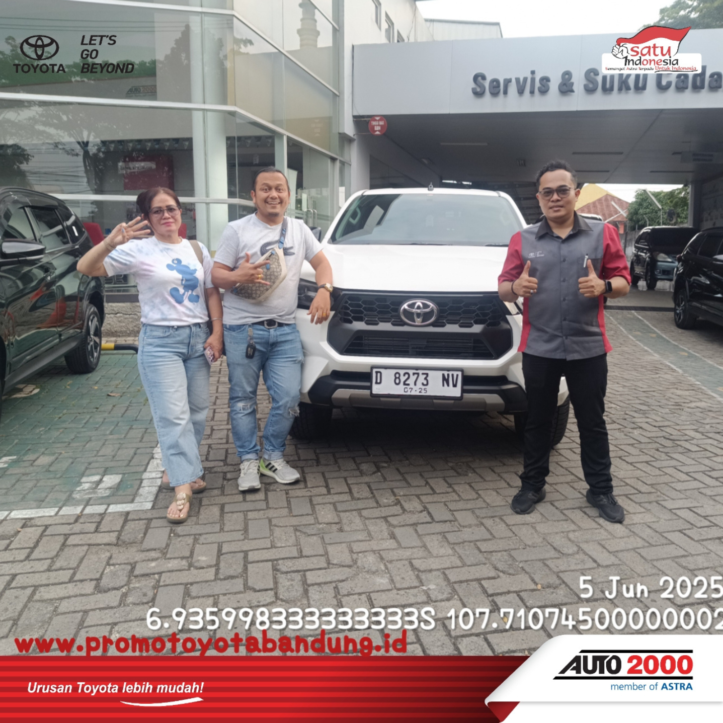 Foto Delivery Dealer auoto2000 Toyota Cibiru Bandung (3)