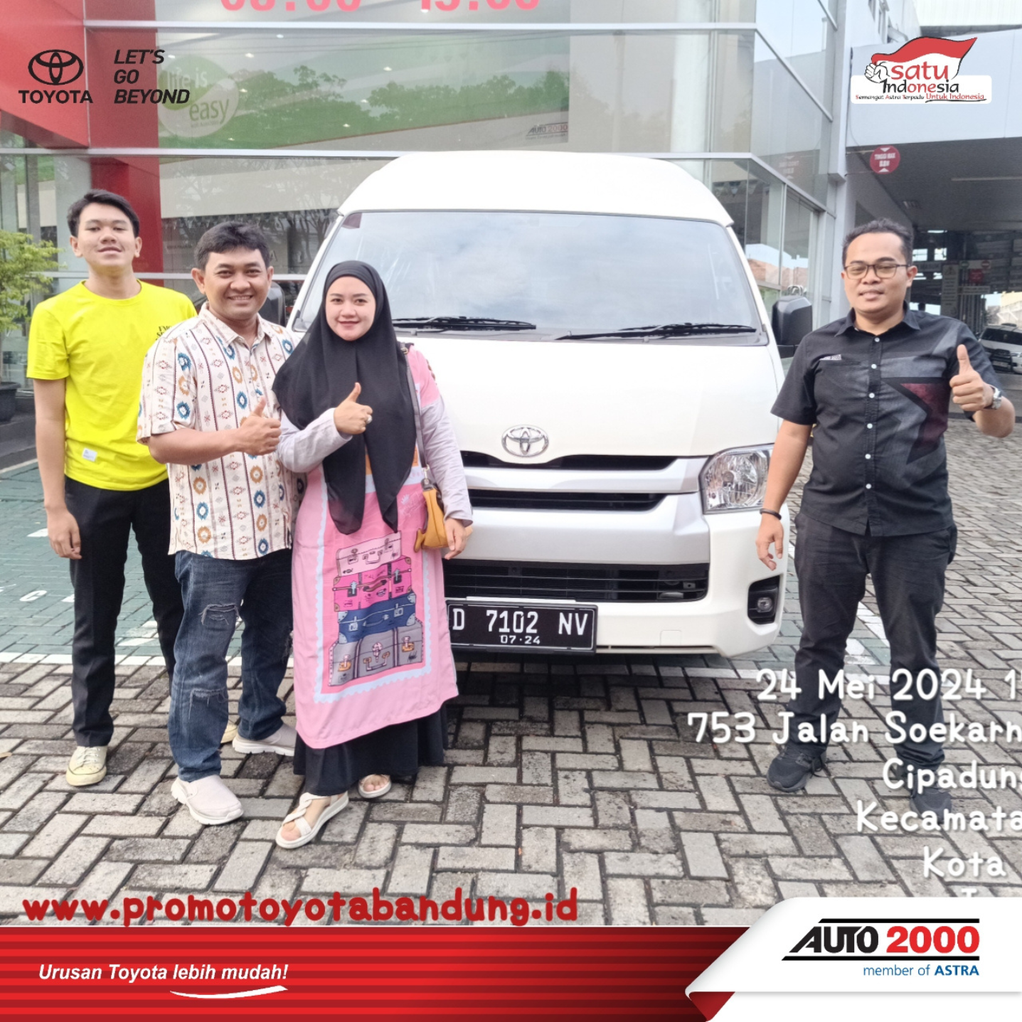 Foto Delivery Dealer auoto2000 Toyota Cibiru Bandung (4)