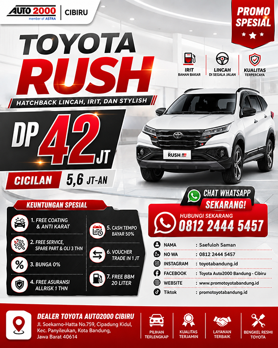 Promo Toyota Rush DP 42 Juta - Juli 2026 - Dealer Toyota Bandung (5)