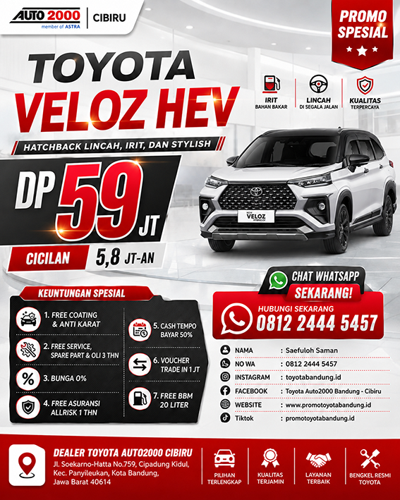 Promo Toyota Veloz HEV DP 59 Juta - Juli 2026 - Dealer Toyota Bandung (4)